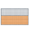10 Foot Finish Line Grilled Partition